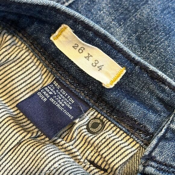 Madewell Rail Straight Jeans! Size 26x34 - Picture 5 of 5